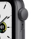 Apple Watch SE (GPS, 44mm) Space Grey Aluminium with Sports Band - Midnight