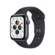 Apple Watch SE (GPS, 44mm) Space Grey Aluminium with Sports Band - Midnight