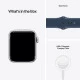 Apple Watch SE (GPS, 40mm) - Silver Aluminium with Sports Band - Abyss Blue