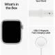 Apple Watch Series 8 (GPS, 45mm) - Silver Aluminium Case with White Sport Band - Regular