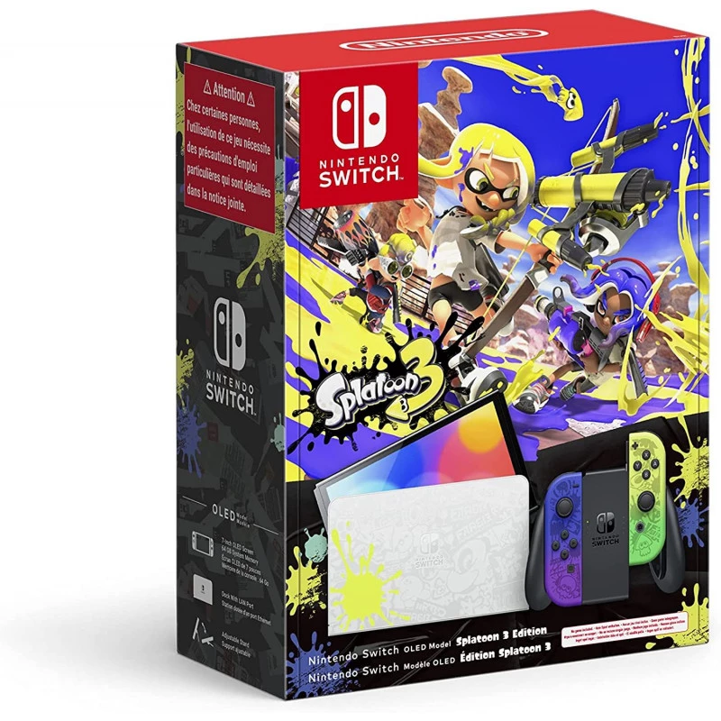 Nintendo Switch OLED Splatoon 3 Special Edition Console