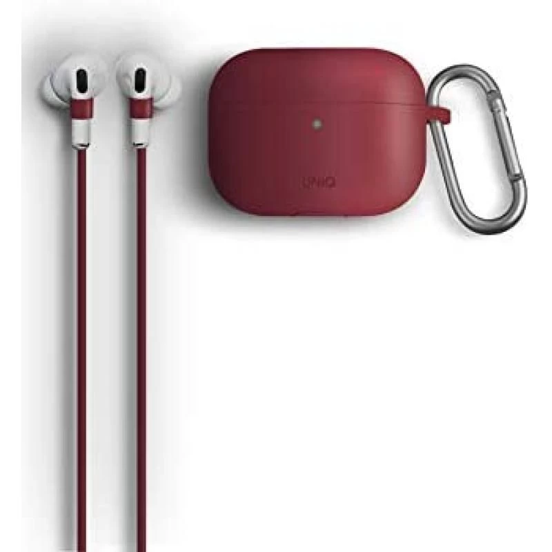 Vencer AirPods 1/2 Gen Silicone Case Red 