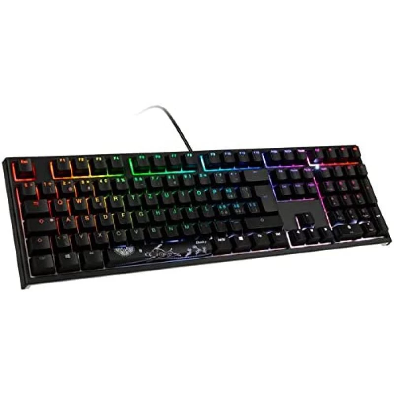 Ducky ONE 2 Backlit PBT Gaming, MX-Brown, RGB LED - Black 