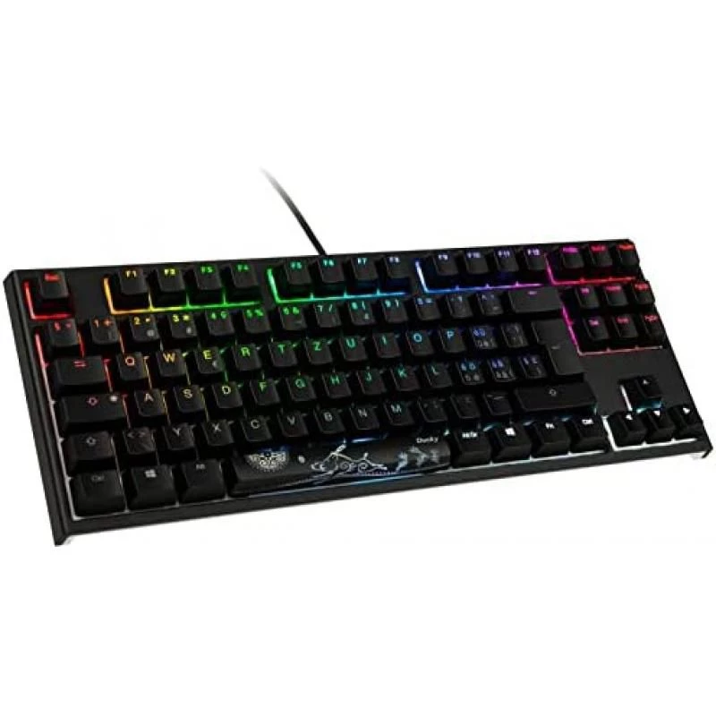 Ducky ONE 2 TKL PBT Gaming, MX-Brown, RGB LED - Black 