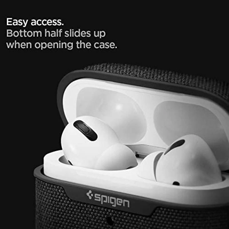 Spigen Urban Fit Designed for Apple Airpods Pro Case (2019) - Black 