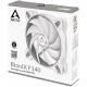 ARCTIC BioniX F140 - 140 mm Gaming Case Fan with PWM Sharing Technology (PST), quiet motor, Computer, Fan Speed: 200-1800 RPM - Grey, White 