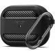 Spigen Rugged Armor Designed for Apple Airpods Pro Case (2019) - Matte Black 