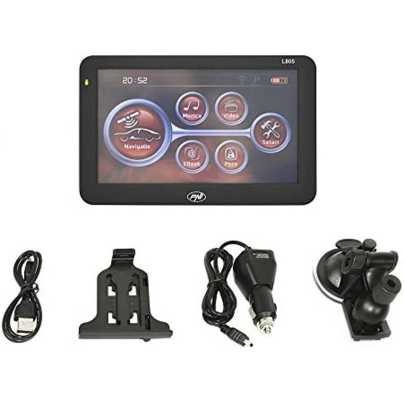 GPS navigation system PNI L805 5 inch screen, map of Europe Mireo Don't Panic + Life updates of maps 