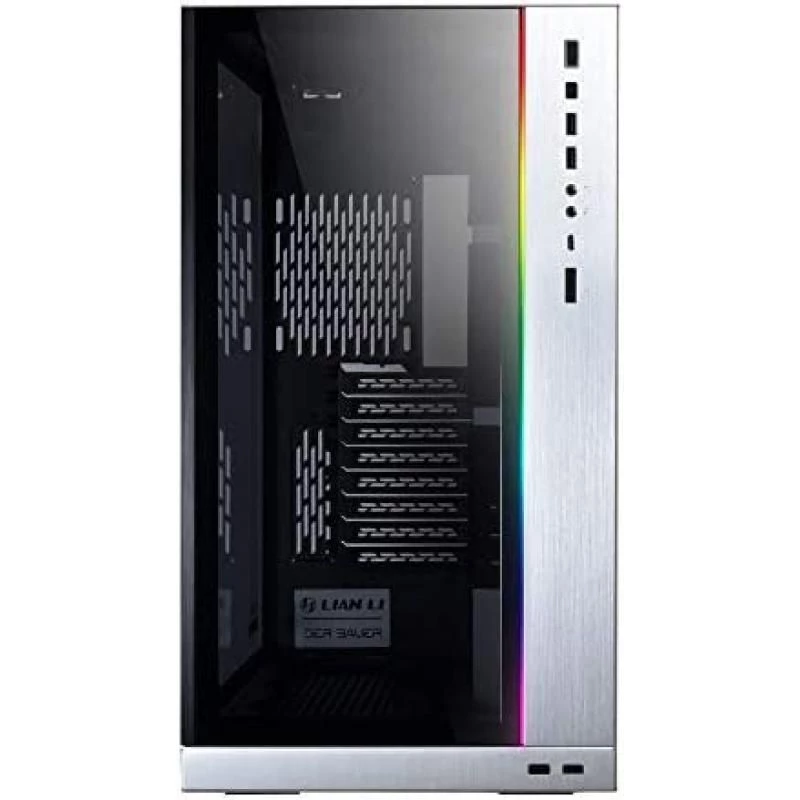 Lian Li O11 Dynamic XL ROG Certified (Silver) ATX Full Tower Gaming Computer Case 