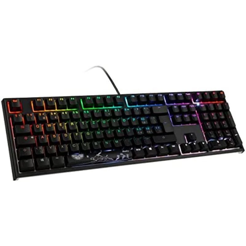 Ducky ONE 2 Backlit PBT Gaming, MX-Silent-Red, RGB LED 