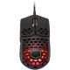 Cooler Master MM711 RGB-LED Lightweight 60g Wired Gaming Mouse - 16000 DPI Optical Sensor, 20 Million Click Omron Switches, Smooth Glide PTFE Feet, and Ambidextrous Honeycomb Shell - Matte Black 