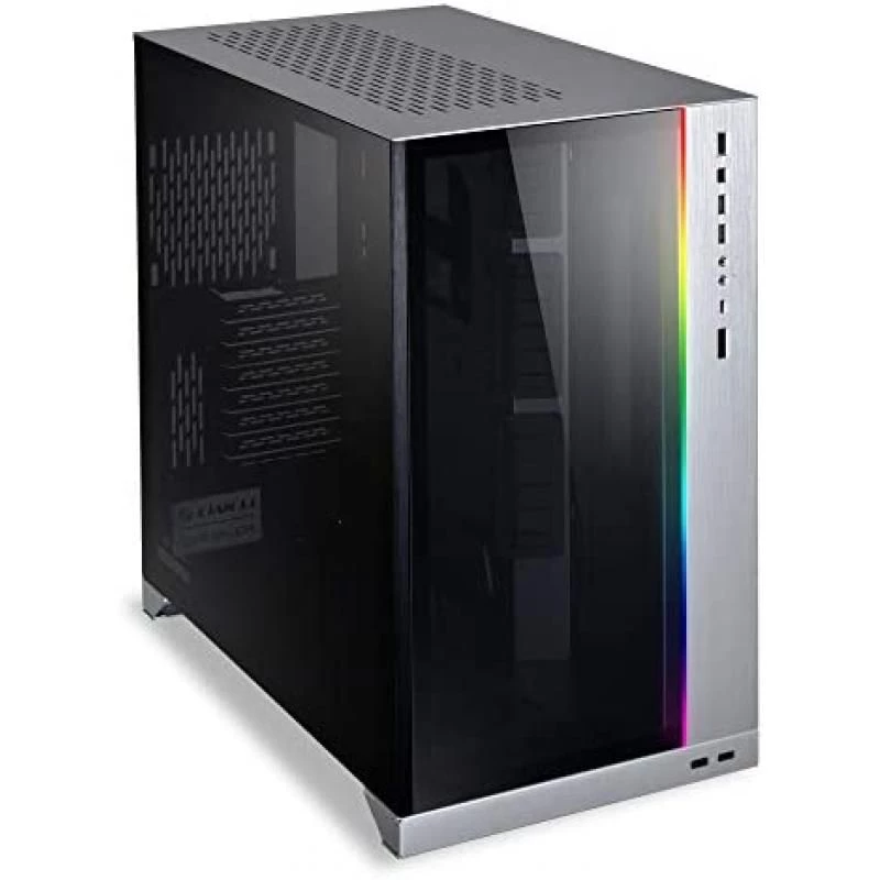 Lian Li O11 Dynamic XL ROG Certified (Silver) ATX Full Tower Gaming Computer Case 