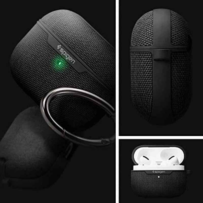 Spigen Urban Fit Designed for Apple Airpods Pro Case (2019) - Black 