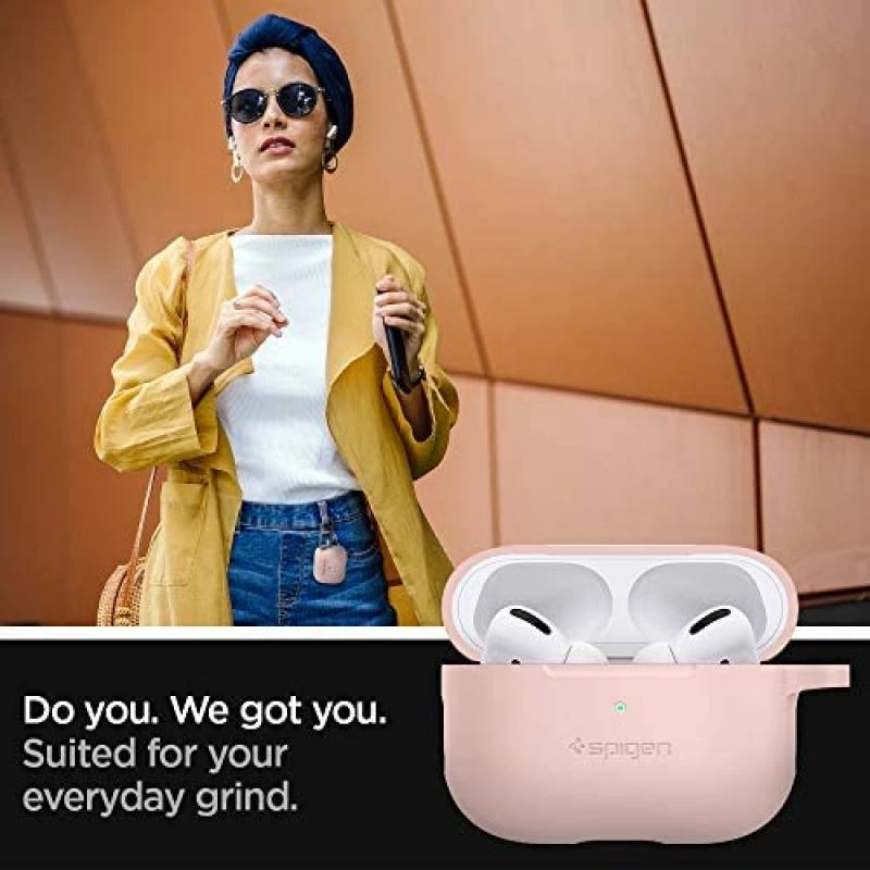 Spigen Bumper Compatible with AirPods Pro - Pink, ASD00535 