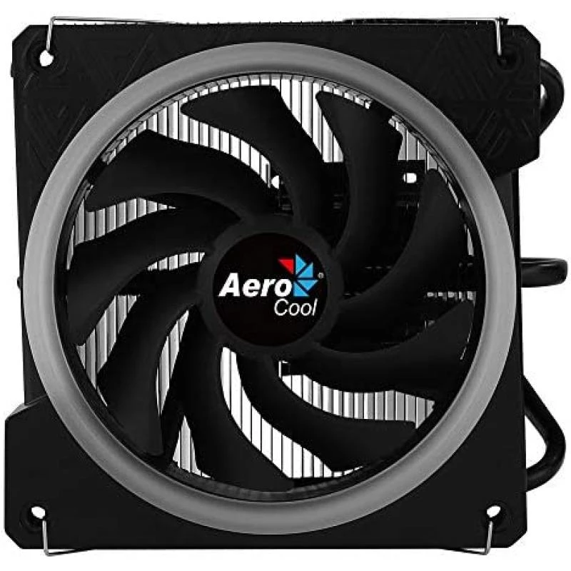 AeroCool CYLON4FW, ARGB CPU Cooler, White, TDP 145W, ARGB 12 cm Fan, HCTT 4 Heatpipes 