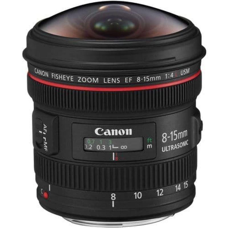 Canon EF 8-15mm F4 L Fisheye USM Lens