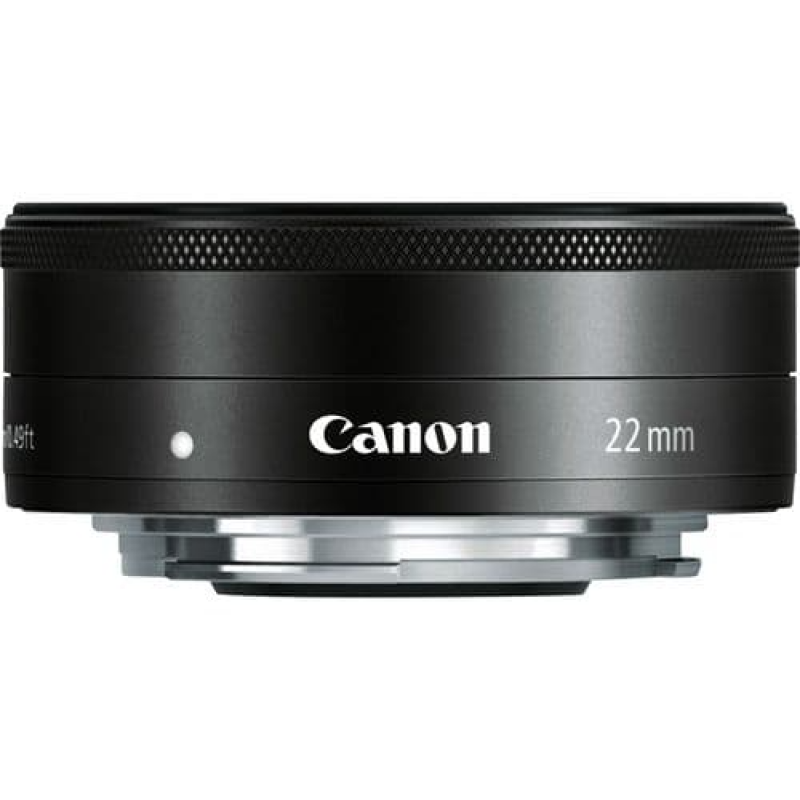 Canon EF-M 22mm f/2.0 STM Lens - Black