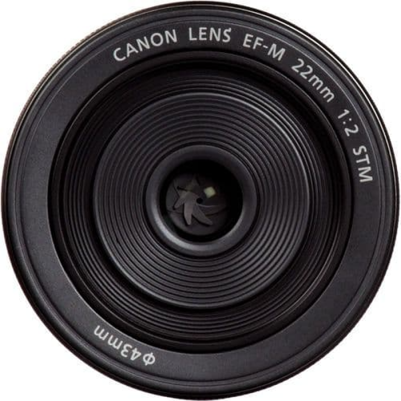 Canon EF-M 22mm f/2.0 STM Lens - Black