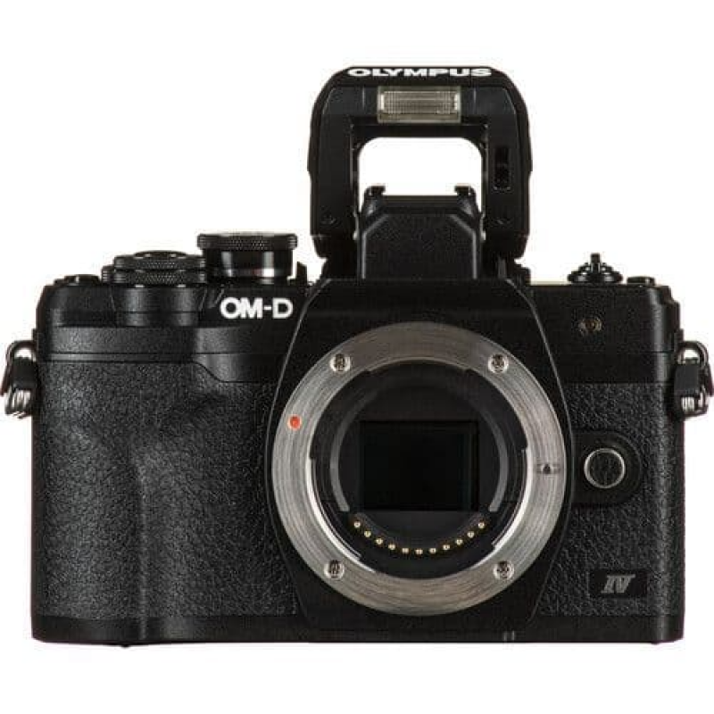 Olympus OM-D E-M10 IV Kit with M.Zuiko 14-42mm f/3.5-5.6 EZ Lens - Black