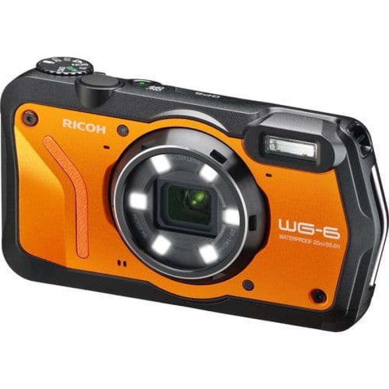 Ricoh WG-6 Compact Camera - Orange