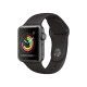 Apple Watch Series 3 (GPS, 42mm) Space Grey Aluminium Case with Sport Band - Black