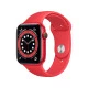 Apple Watch Series 6 (GPS, 44mm) - (PRODUCT)RED Aluminium with Sports Band - (PRODUCT)RED