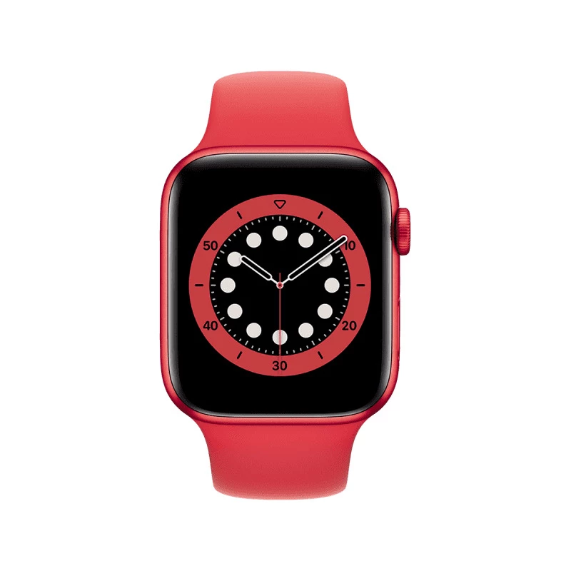 Apple Watch Series 6 (GPS, 40mm) - (PRODUCT)RED Aluminium with Sports Band - (PRODUCT)RED